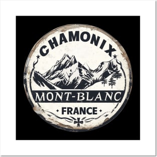 Chamonix Mont-Blanc France Posters and Art